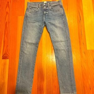 Hiroshi Kato Mens Jeans - The Scissors Slim Tapered - Jack 14oz Selvedge - 32x34